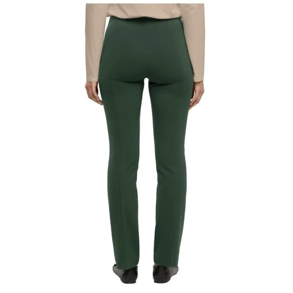 NEW Banana Republic Women's M Green Ponte Pants Slim Fit Pullon M0467 - Picture 2 of 11